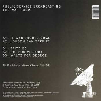 LP Public Service Broadcasting: The War Room 132688