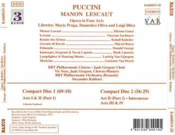 2CD Giacomo Puccini: Manon Lescaut 402279