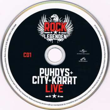 2CD Puhdys: Rock Legenden Live 355005