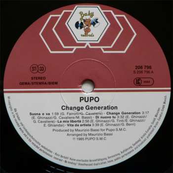 LP Pupo: Change Generation 434779