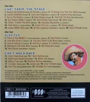 2CD Pure Prairie League: Live! Takin' The Stage / Just Fly / Can't Hold Back 363336