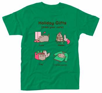 Merch Pusheen: Tričko Holiday Gifts XL