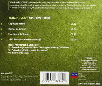 CD Pyotr Ilyich Tchaikovsky: 1812 Overture • Capriccio Italien • Romeo And Juliet 45569