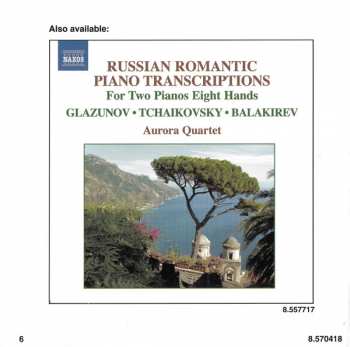 CD Pyotr Ilyich Tchaikovsky: Ballet Suites (Transcriptions For Piano Four Hands) 339948