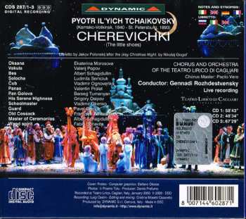 3CD/Box Set Pyotr Ilyich Tchaikovsky: Cherevichki 286893