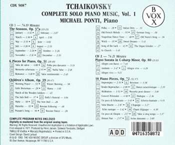 CD Pyotr Ilyich Tchaikovsky: Complete Solo Piano Music Vol.1 318658