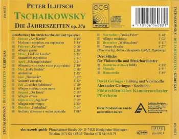 CD Pyotr Ilyich Tchaikovsky: Die Jahreszeiten 147133