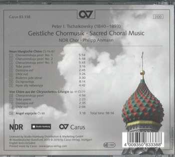 CD Pyotr Ilyich Tchaikovsky: Geistliche Chormusik 345614