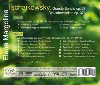 2SACD Pyotr Ilyich Tchaikovsky: Grand Sonate, Op. 37; Die Jahreszeiten, Op. 37a 307782