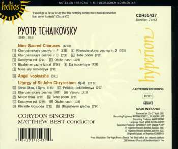 CD Pyotr Ilyich Tchaikovsky: Liturgy Of St. John Chrysostom 323094