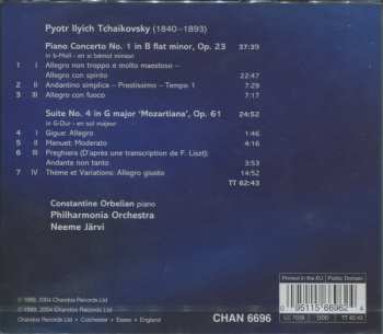CD Pyotr Ilyich Tchaikovsky: Piano Concerto No. 1 / 'Mozartiana' Suite 324176