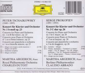 CD Pyotr Ilyich Tchaikovsky: Piano Concerto No. 1 / Piano Concerto No. 3 44648