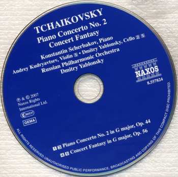 CD Pyotr Ilyich Tchaikovsky: Piano Concerto No. 2 / Concert Fantasy 319374