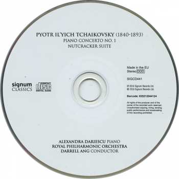 CD Pyotr Ilyich Tchaikovsky: Piano Concerto No.1 / Nutcracker Suite 353588