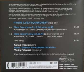 CD Pyotr Ilyich Tchaikovsky: Piano Concertos 1 & 2 282992
