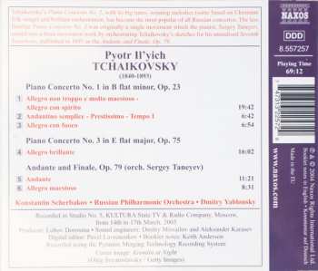 CD Pyotr Ilyich Tchaikovsky: Piano Concertos Nos.1 And 3  281453