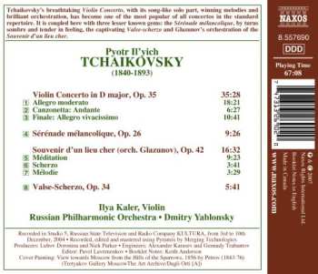 CD Pyotr Ilyich Tchaikovsky: Violin Concerto 454403