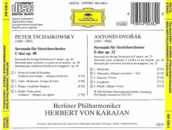 CD Pyotr Ilyich Tchaikovsky: Streicherserenaden - String Serenades - Sérénades Pour Cordes 282847