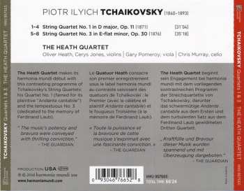 CD Pyotr Ilyich Tchaikovsky: String Quartets Nos. 1 & 3 306916