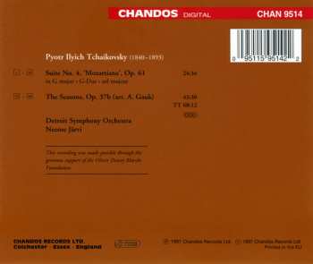 CD Pyotr Ilyich Tchaikovsky: Suite No. 4 "Mozartiana" - The Seasons