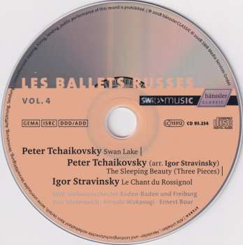 CD Pyotr Ilyich Tchaikovsky: Swan Lake | Sleeping Beauty (Three Pieces) | Le Chant Du Rossignol 115176