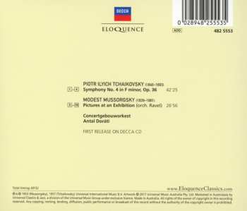 CD Pyotr Ilyich Tchaikovsky: Symphony No. 4 / Pictures At An Exhibition 407968