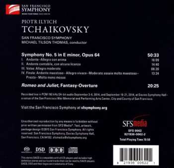 SACD Pyotr Ilyich Tchaikovsky: Symphony No. 5 / Romeo And Juliet 306210