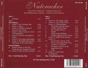 2CD Pyotr Ilyich Tchaikovsky: The Nutcracker • Complete Ballet Score 520167