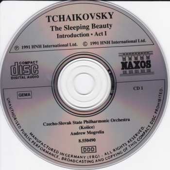 3CD Pyotr Ilyich Tchaikovsky: The Sleeping Beauty, Op. 66 (Complete Ballet) 312085