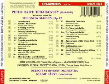 CD Pyotr Ilyich Tchaikovsky: The Snow Maiden 314035