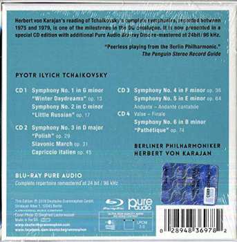4CD/Box Set/Blu-ray Pyotr Ilyich Tchaikovsky: Symphonies 1-6 122806