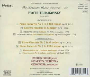 2CD Pyotr Ilyich Tchaikovsky: The Three Piano Concertos / Concert Fantasia 157040