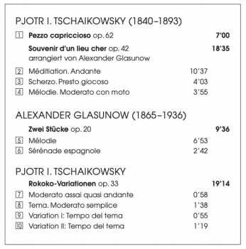 CD Pyotr Ilyich Tchaikovsky: Trip To Russia 333262