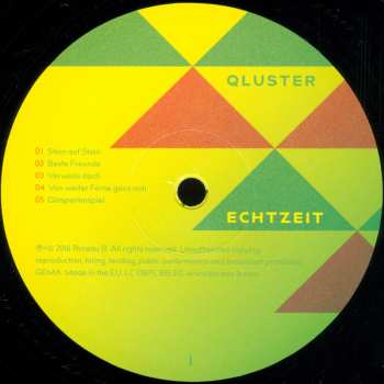LP/CD Qluster: Echtzeit 137010
