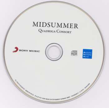 CD Quadriga Consort: Midsummer 534939