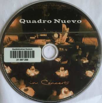 CD Quadro Nuevo: In Concert DIGI 306786