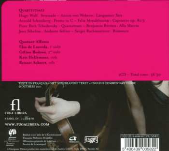 CD Quatuor Alfama: Quartettsatz 321436