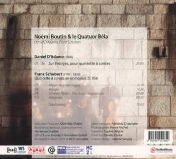 CD Quatuor Béla: D'Adamo, Sur Vestiges / Schubert, Quintette En Ut Majeur, D.956 256057