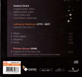 CD Quatuor Girard: The Starry Sky  195407