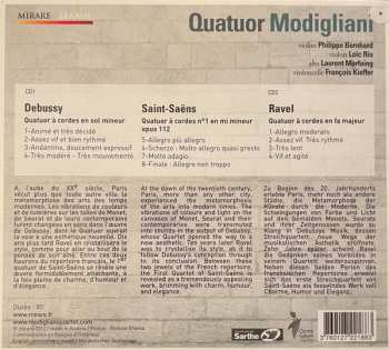 2CD Quatuor Modigliani: Quatuors à Cordes 450849