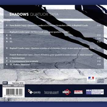 CD Quatuor Tana: Shadows 499524