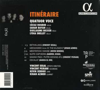 CD Quatuor Voce: Itinéraire 360383
