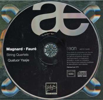 CD Quatuor Ysaÿe: String Quartets 342255