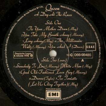 LP Queen: A Day At The Races 543234