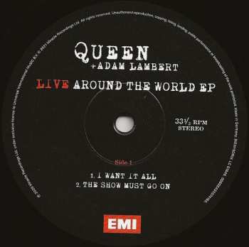 LP Queen: Live Around The World EP LTD | CLR 446162