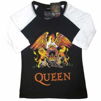 Merch Queen: Dámské Tričko Classic Crest  L