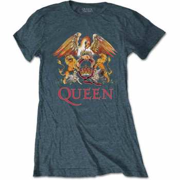 Merch Queen: Dámské Tričko Classic Crest 
