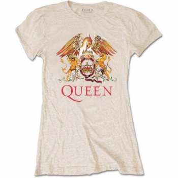 Merch Queen: Dámské Tričko Classic Crest  M