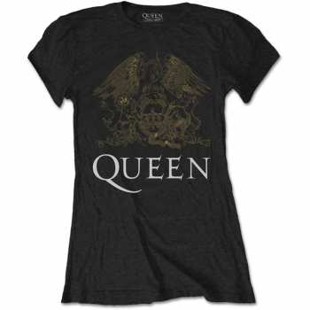 Merch Queen: Dámské Tričko Crest 