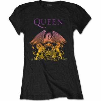 Merch Queen: Dámské Tričko Gradient Crest 